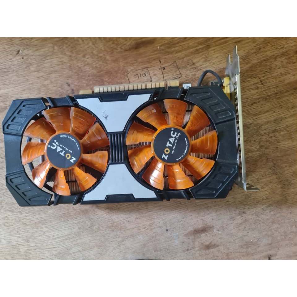 VGA Zotac GTX 750 Ti 2GB DDR5 Dual Fan RUSAK NO DISPLAY