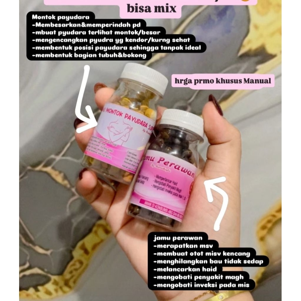 jamu montok dan jamu perawan