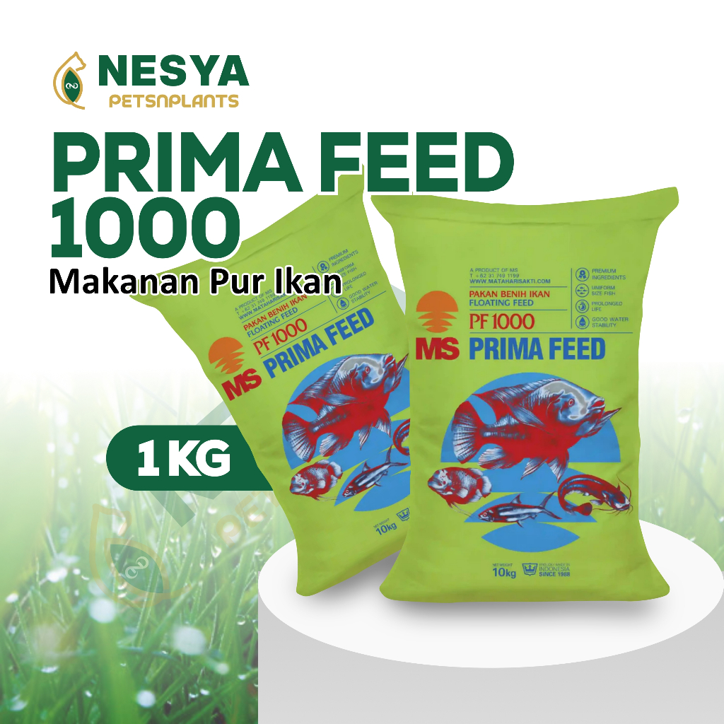 PF 1000 Pelet Benih Ikan Repack 1KG