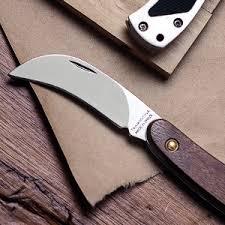 Tramontina Pruning Knife 3" - Pisau Lipat Wood Handle 26325/103 Curved Blade Original Brazil