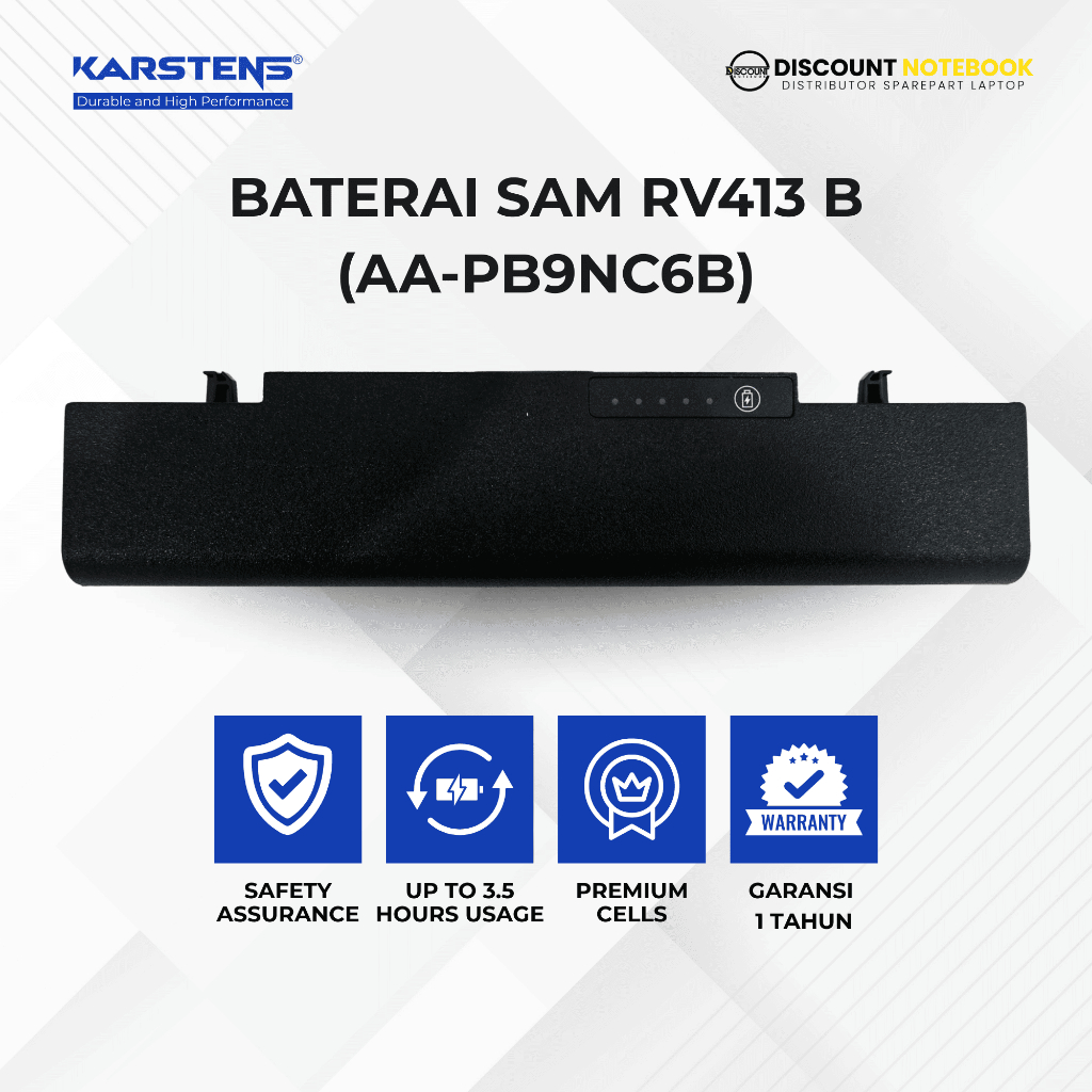 KARSTENS  Baterai Laptop SAMSUNG RV413 B (AA-PB9NC6B)