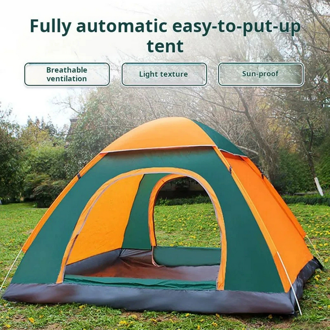 Tenda Outdoor Tenda Camping Otomatis 2-3 Orang Tenda OTomatis Tenda CAmping  Size 200x150x110cm