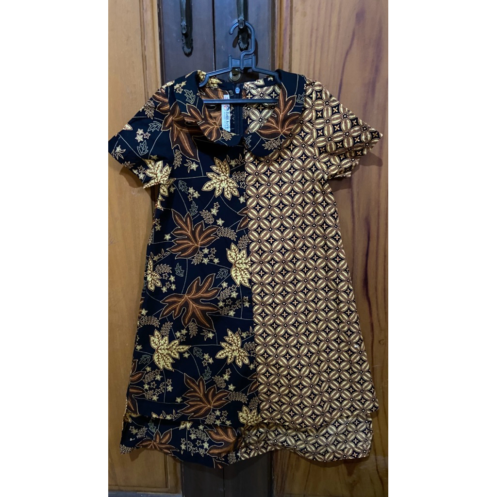 preloved dress batik anak batik keris