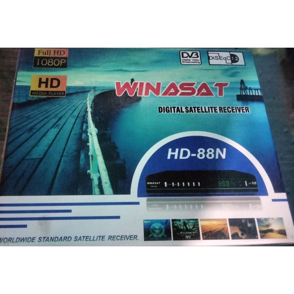 Receiver Parabola Winasat HD-88N Full HD 1080 DVB Digital Satellite Receiver Media Player