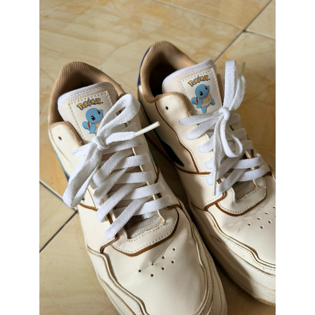 Sepatu Pokemon x Heiden Heritage Squirtle size 44 bekas, bagus, jarang pakai