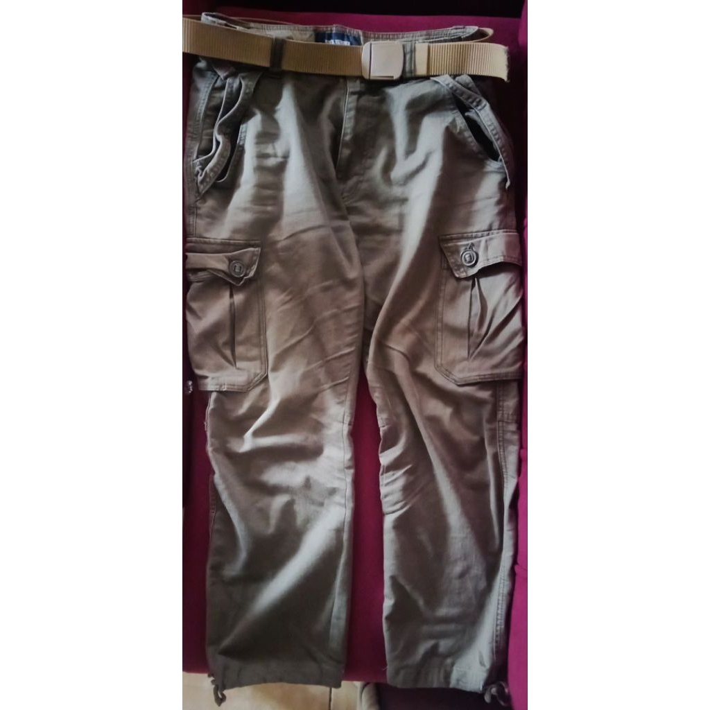 Celana Cargo Pria Vintage