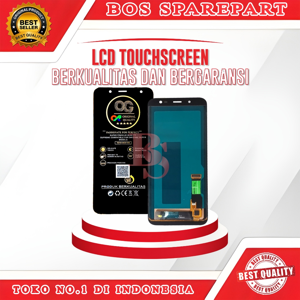 LCD TOUCHSCREEN SAMSUNG J6 / J600 / J600G / J600F / J6 2018 / A6 / A600 / A600F