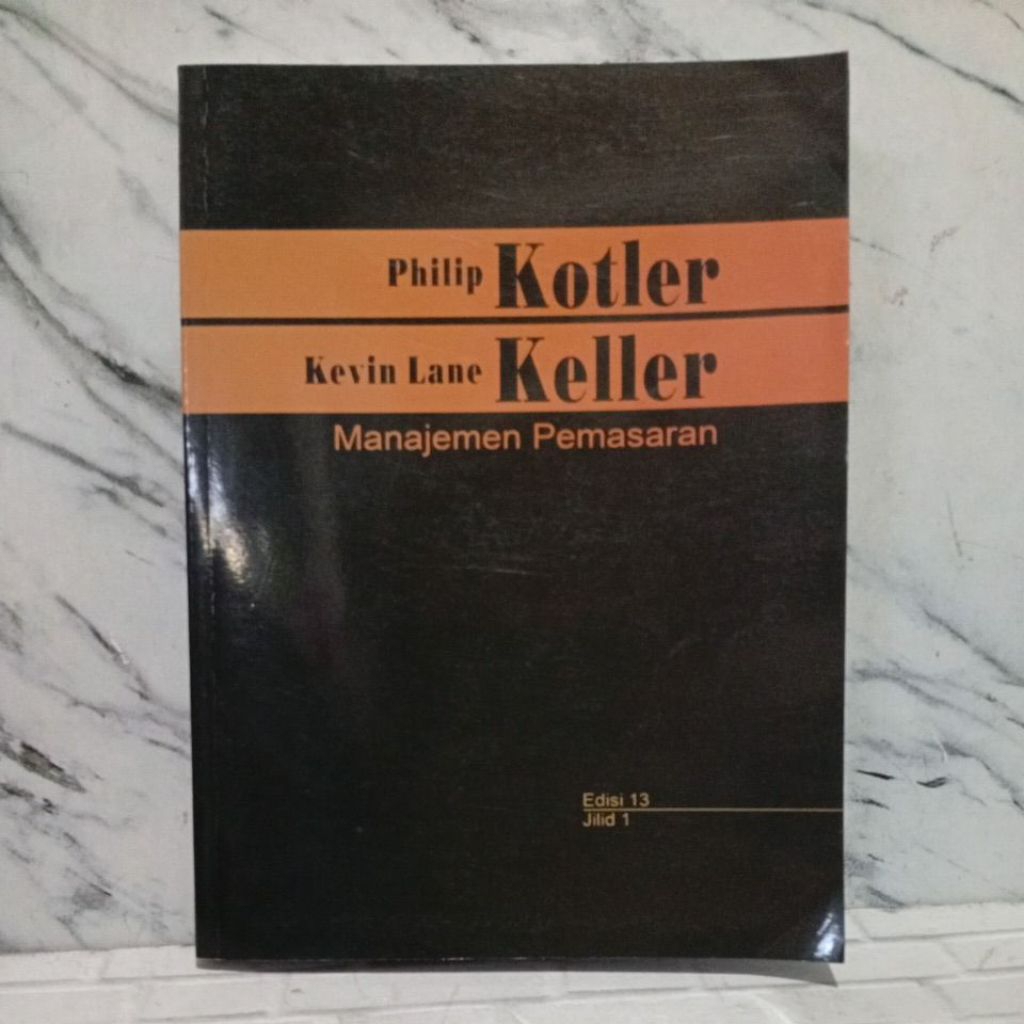 buku bekas manajemen pemasaran kotler keller