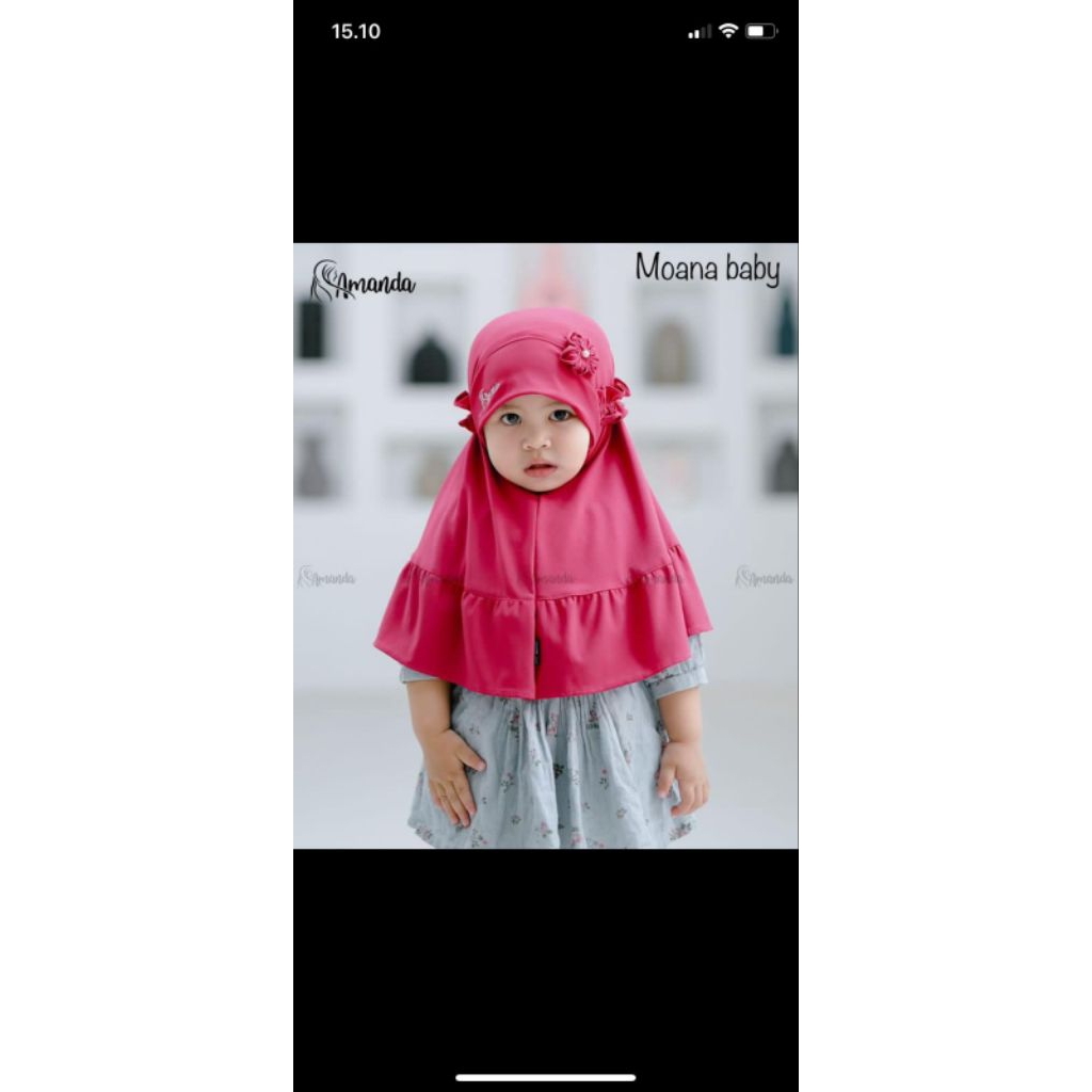 HIJAB AMANDA MOANA//HIJAB INSTAN ANAK//HIJAB ANAK