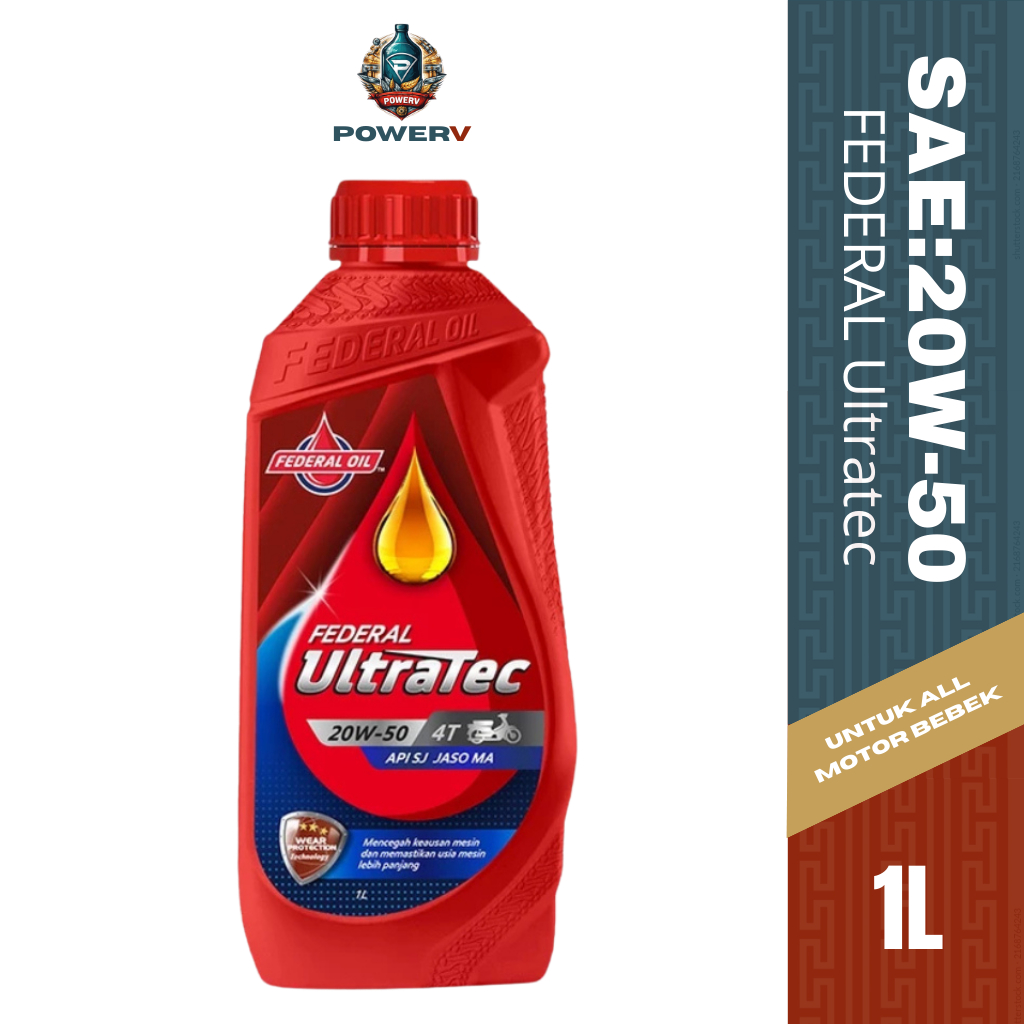 OLI FEDERAL ULTRATEC 1 LITER 20W-50 Non Matic