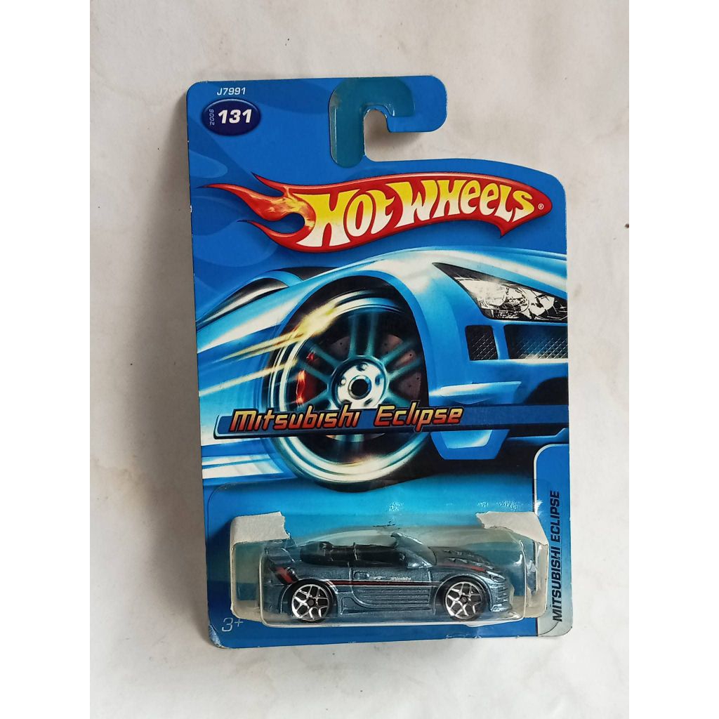 Hotwheels Mitsubishi Eclipse Spyder CARD BUBBLE JELEK