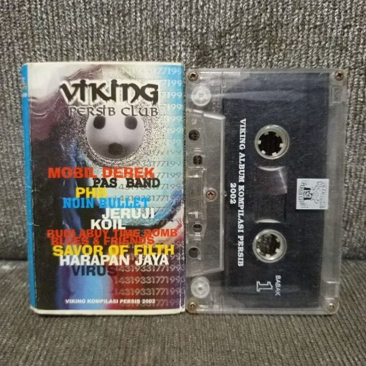 kaset pita viking kompilasi persib 2002 - persib Bandung