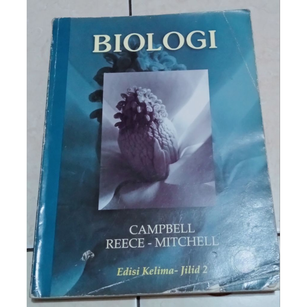 Biologi Campbell original edisi kelima jilid 1,2,3 (Preloved)