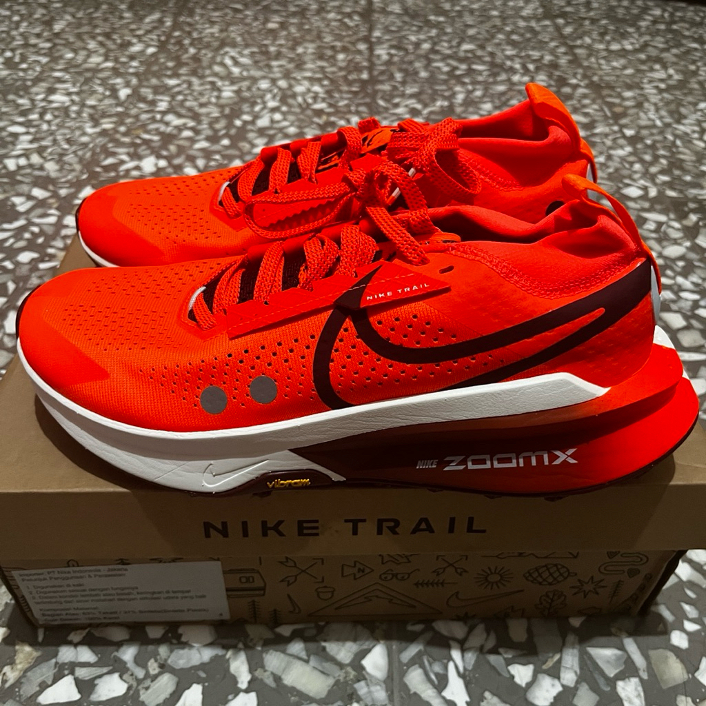 NEW NIKE ZOOMX ZEGAMA TRAIL 2 size 42 26,5cm running shoes sepatu lari