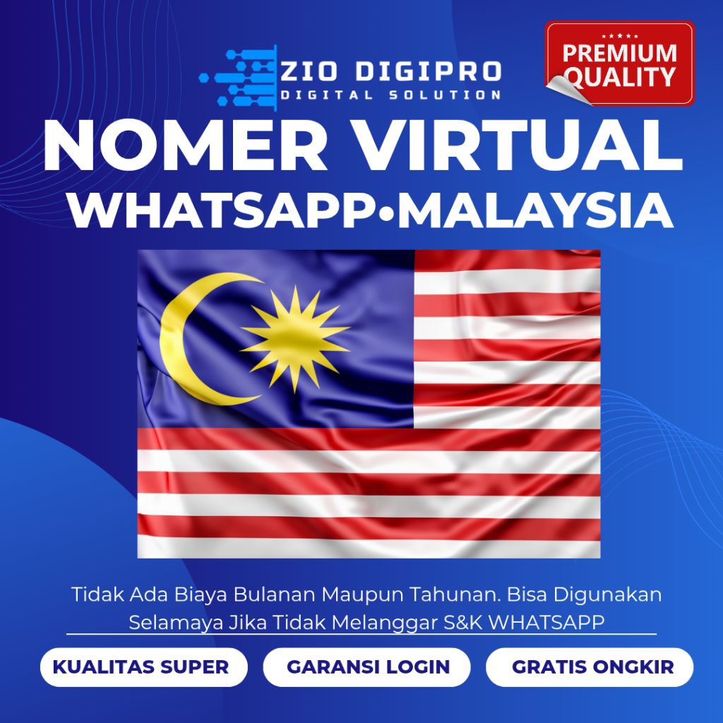 Nomer Virtual Whatsapp Malaysia Kualitas Super
