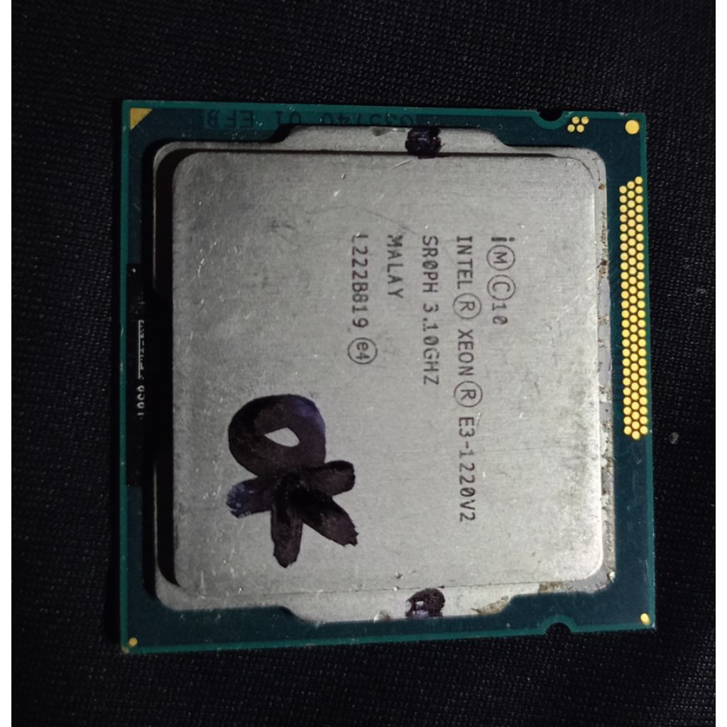 proc xeon e3 1220 v2 normal