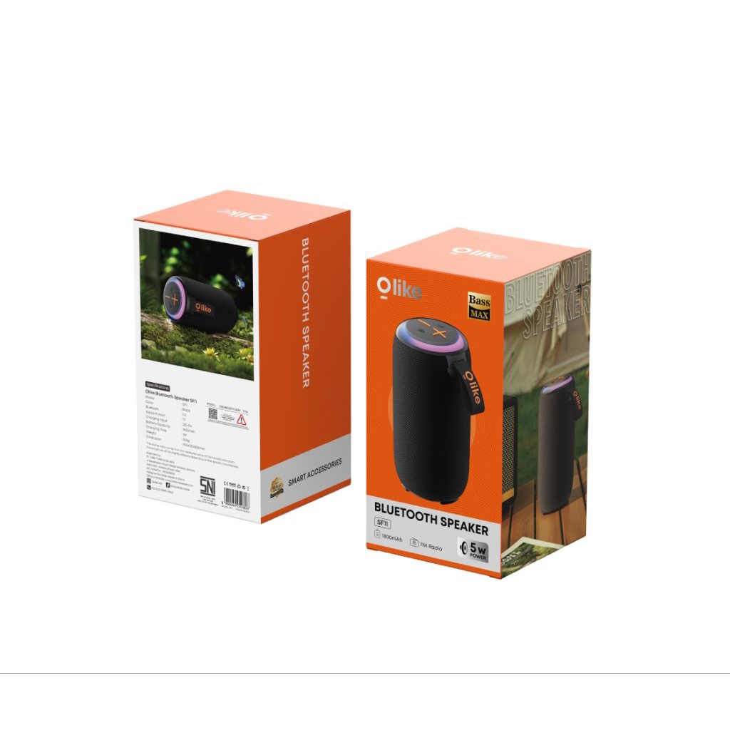 Olike Bluetooth Speaker SF11 Black.