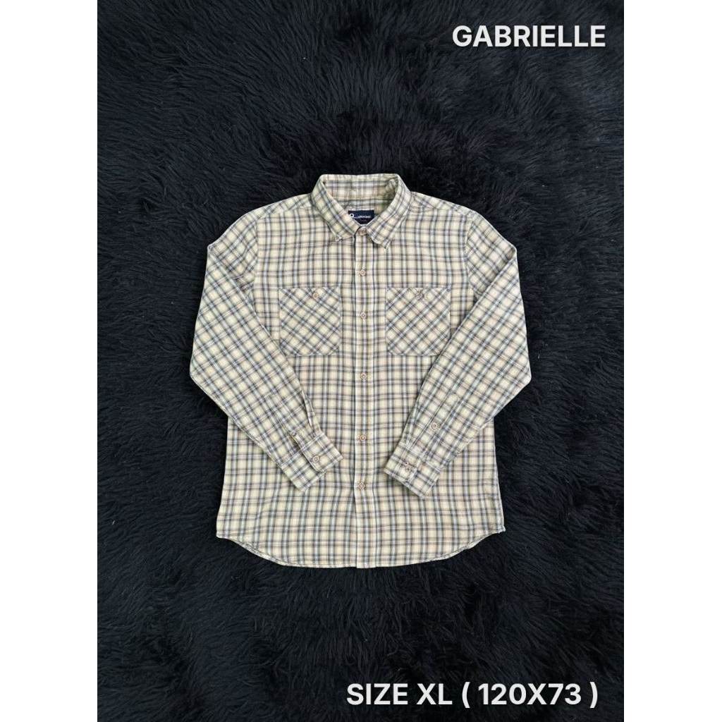 kemeja flanel Gabrielle