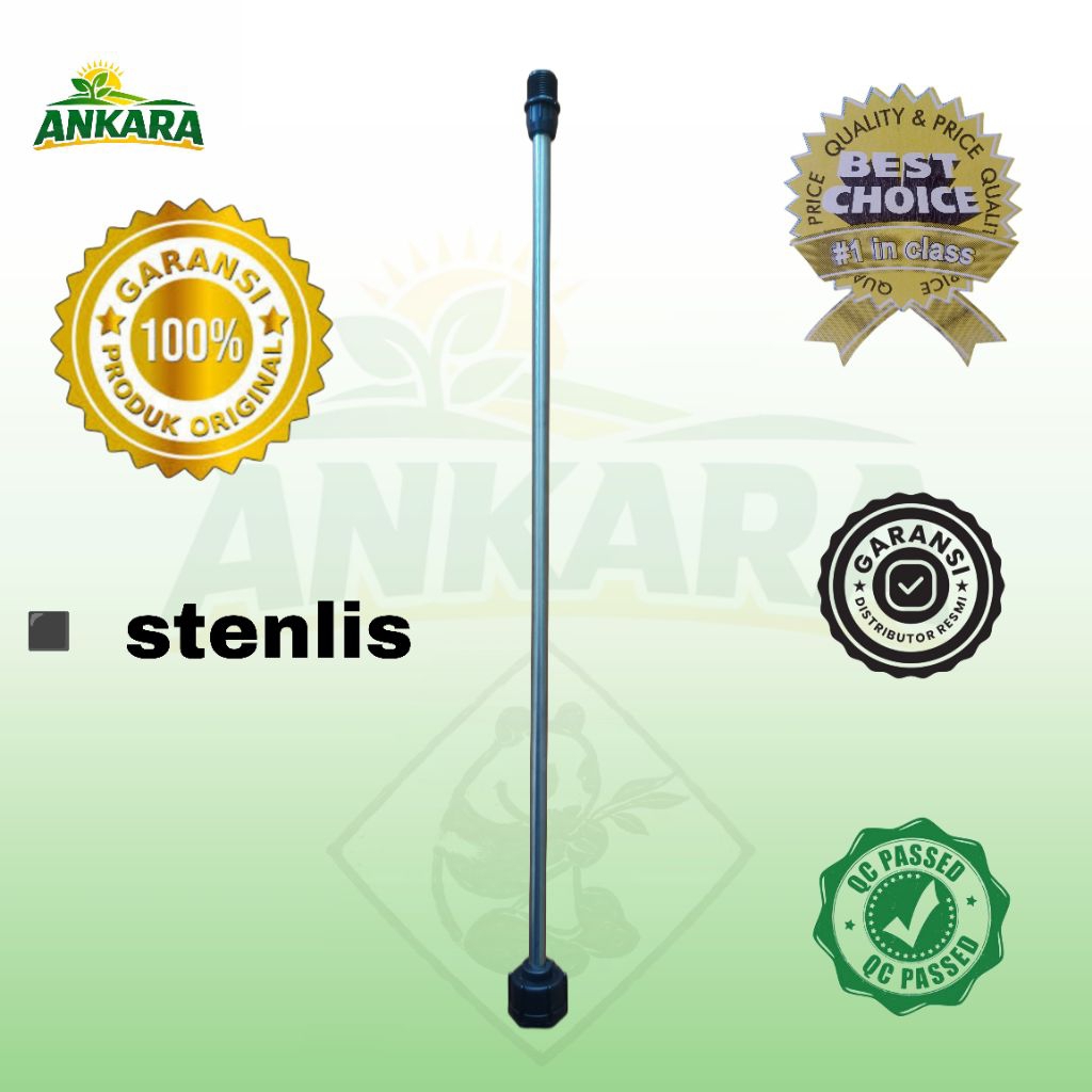 Stik stenlis / pipa stenlis stik sprayer solo / german / panda