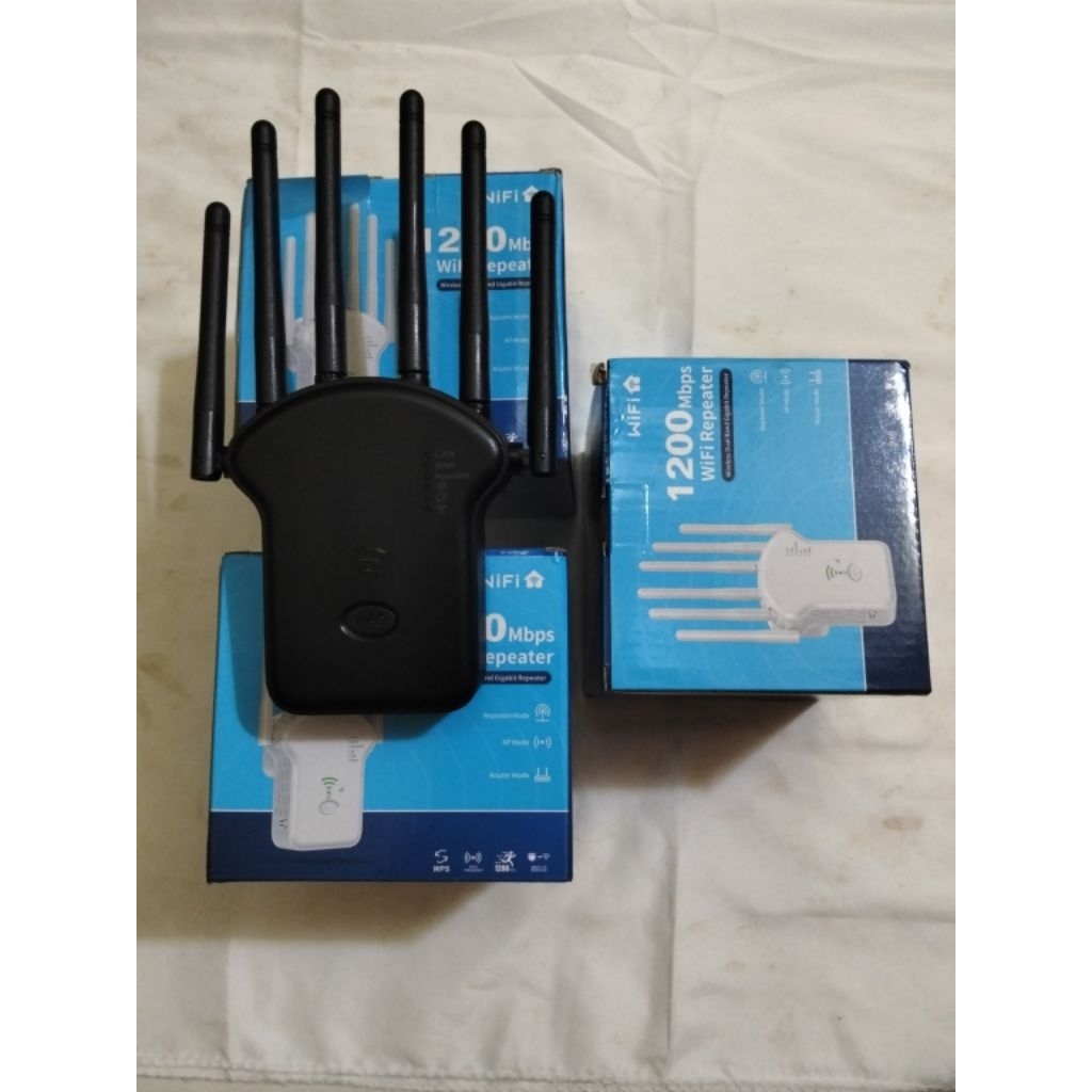 Wifi Refeater 6 Antena 1200MBPS Penguat sinyal Wifi