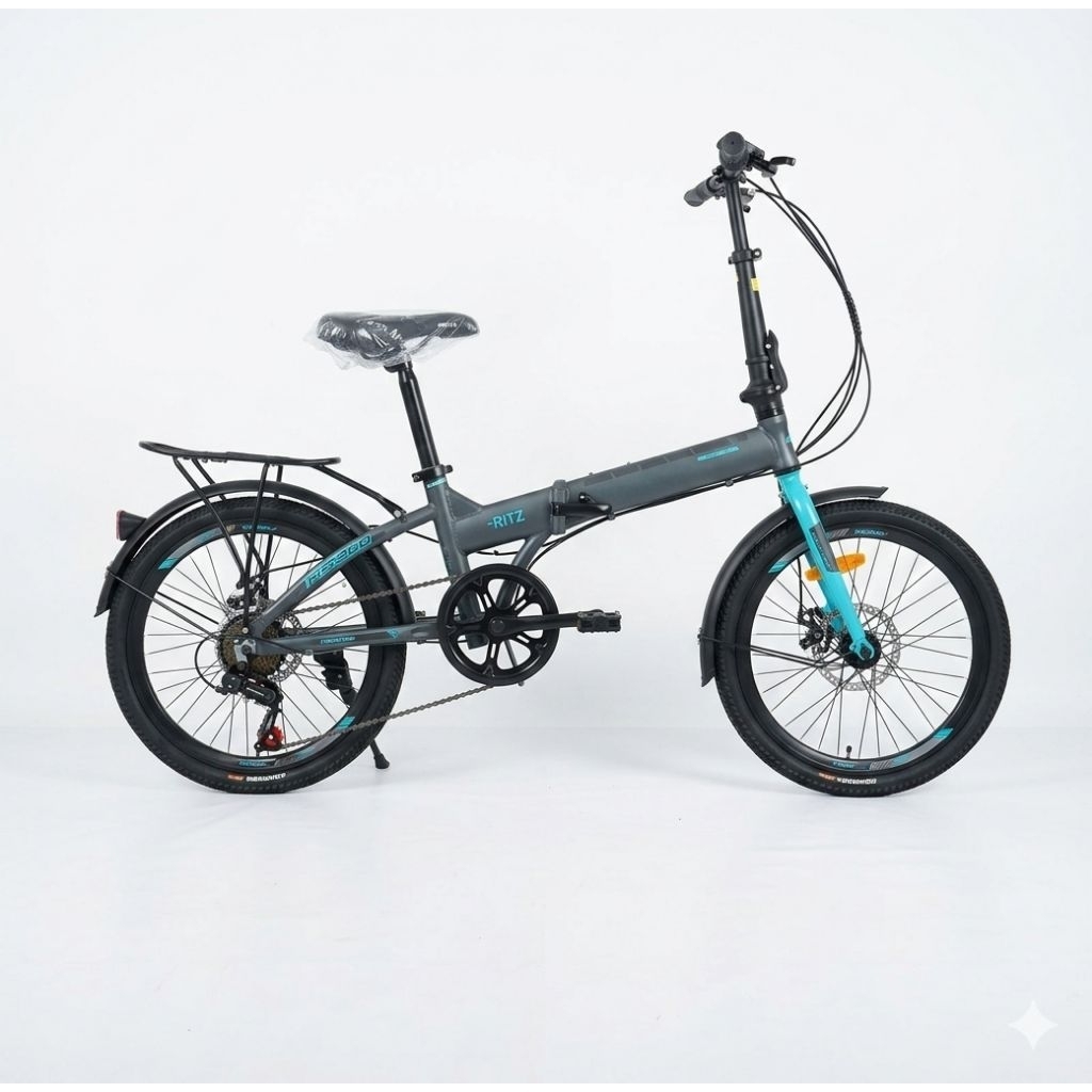 Sepeda Lipat Odessy Ritz 16 Dan 20 inch Rem Cakram Mekanik