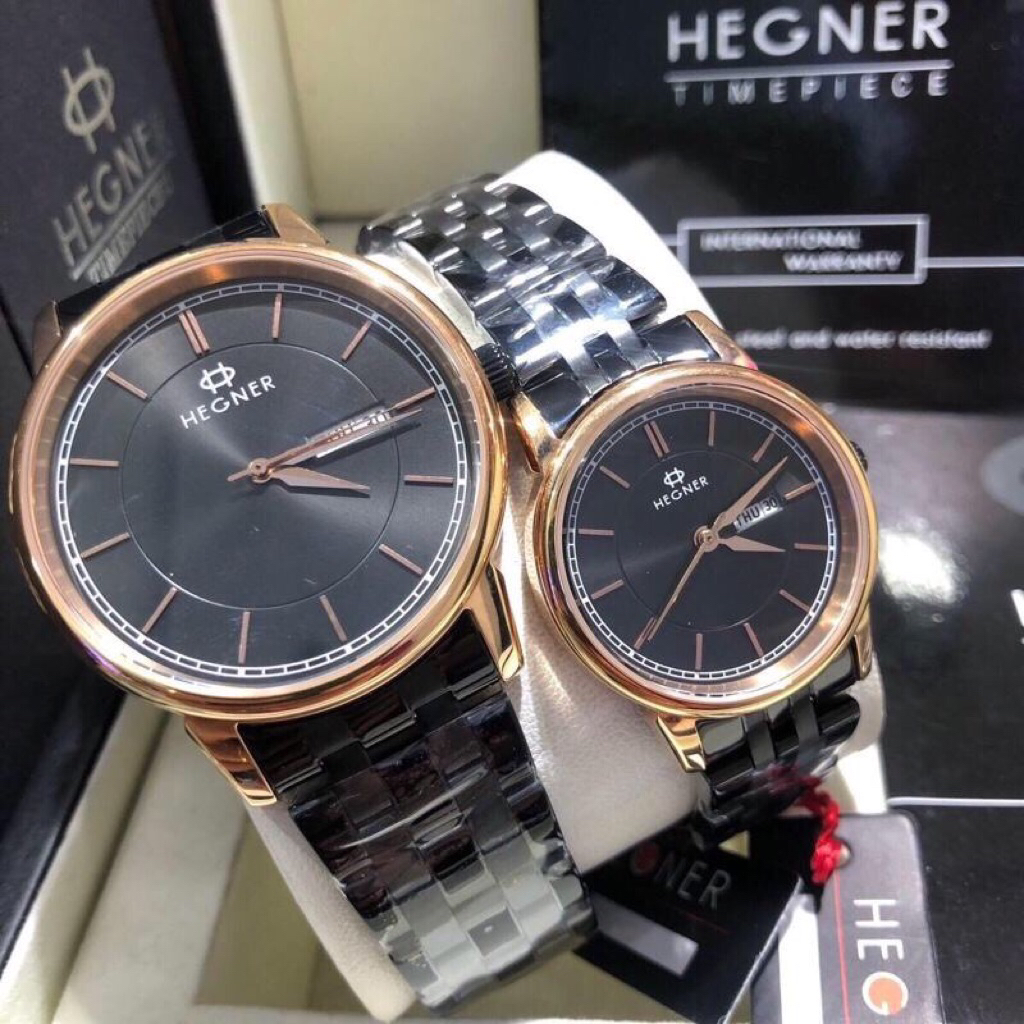 JAM TANGAN COUPLE HEGNER 5049G/L-2 / HW 5049G/L-2 / HEGNER 5049 [ORIGINAL]