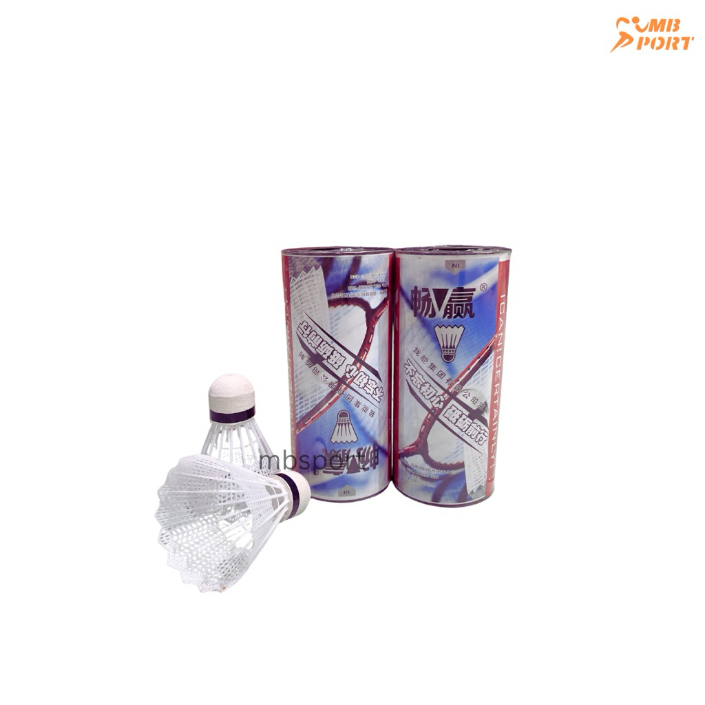 Kok Badminton Bulutangkis Shuttlecock Bahan Nylon Isi 3