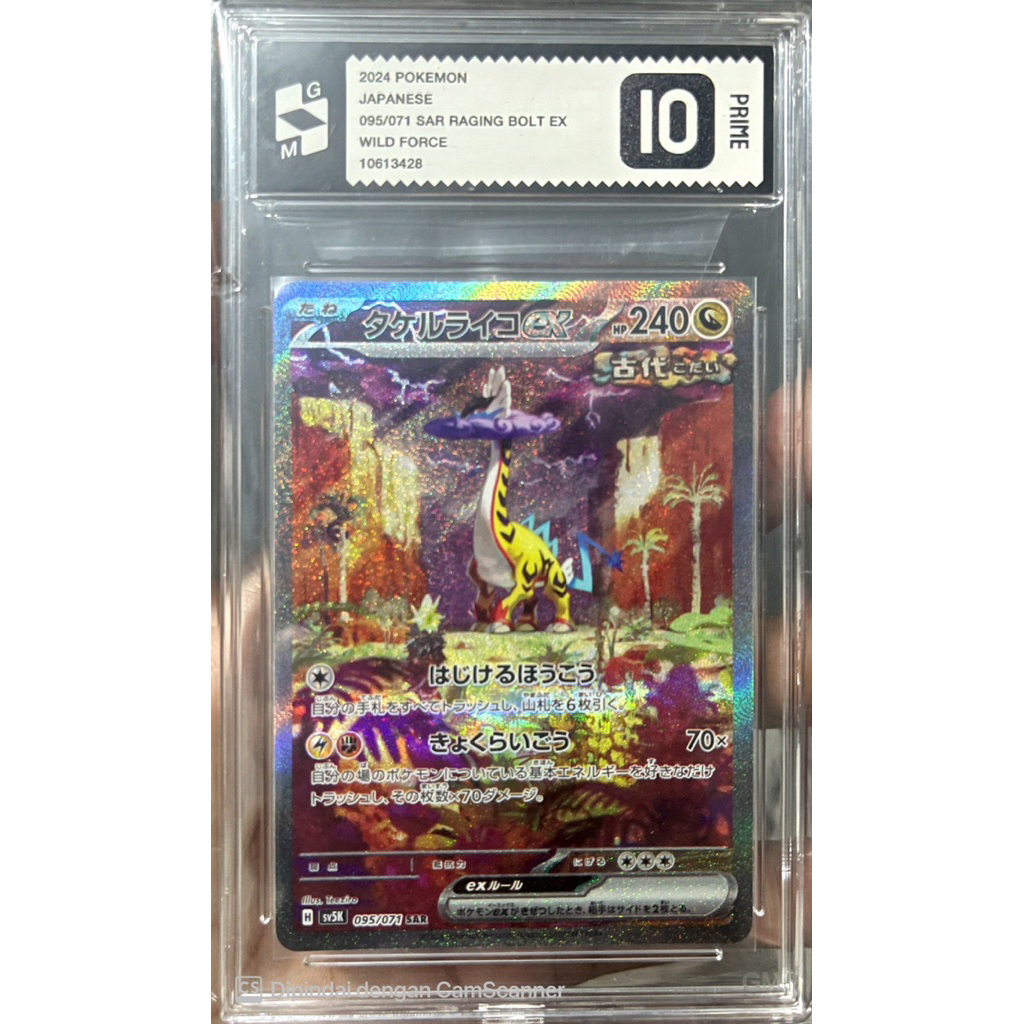 (JP)Wild Force #95 Special Art Rare Japanese Raging bolt ex sar