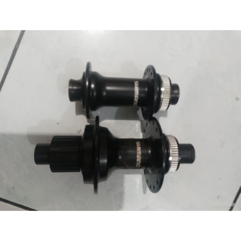 hub freehub shimano mt410b depan belakang