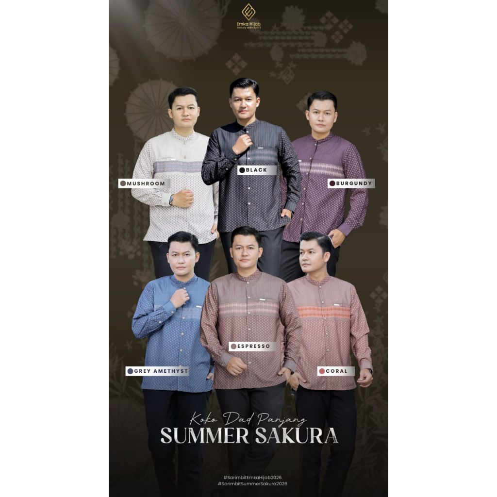 Koko Summer Sakura LPj|Koko lebaran 2026|Best Seller