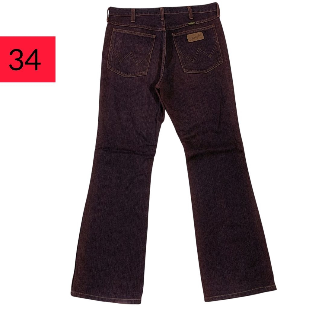Celana panjang jeans vintage WRANGLER Bootcut Made in Japan ( size 34 )