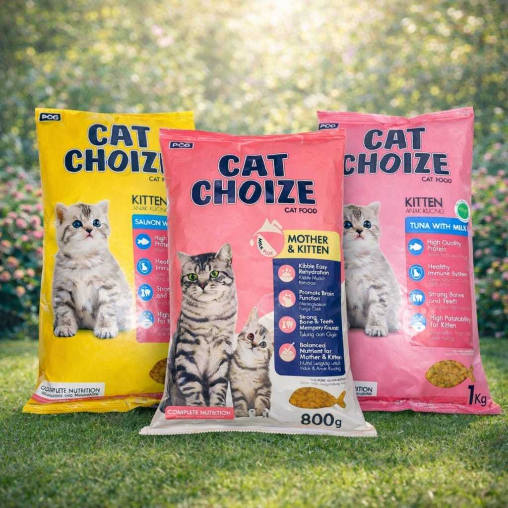 CAT CHOICE DRY FOOD KITTEN & MOTHER KITTEN SALMON & TUNA 1kg