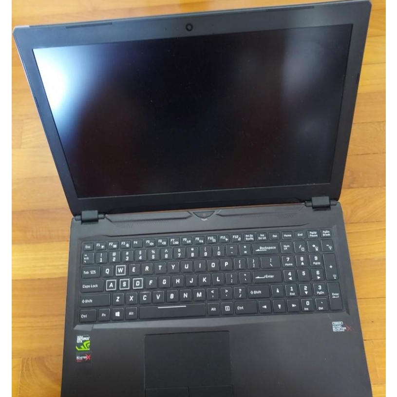 LAPTOP GAMING SULTAN - AFTERSHOCK CLEVO PRIME 15 GTX 1070 I7 7700HQ 16/256GB - GAMING, RENDERING DAN