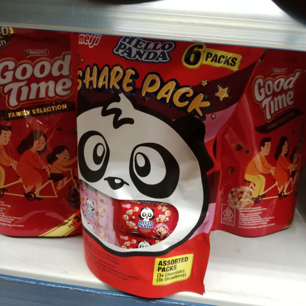 meiji hello panda pouch