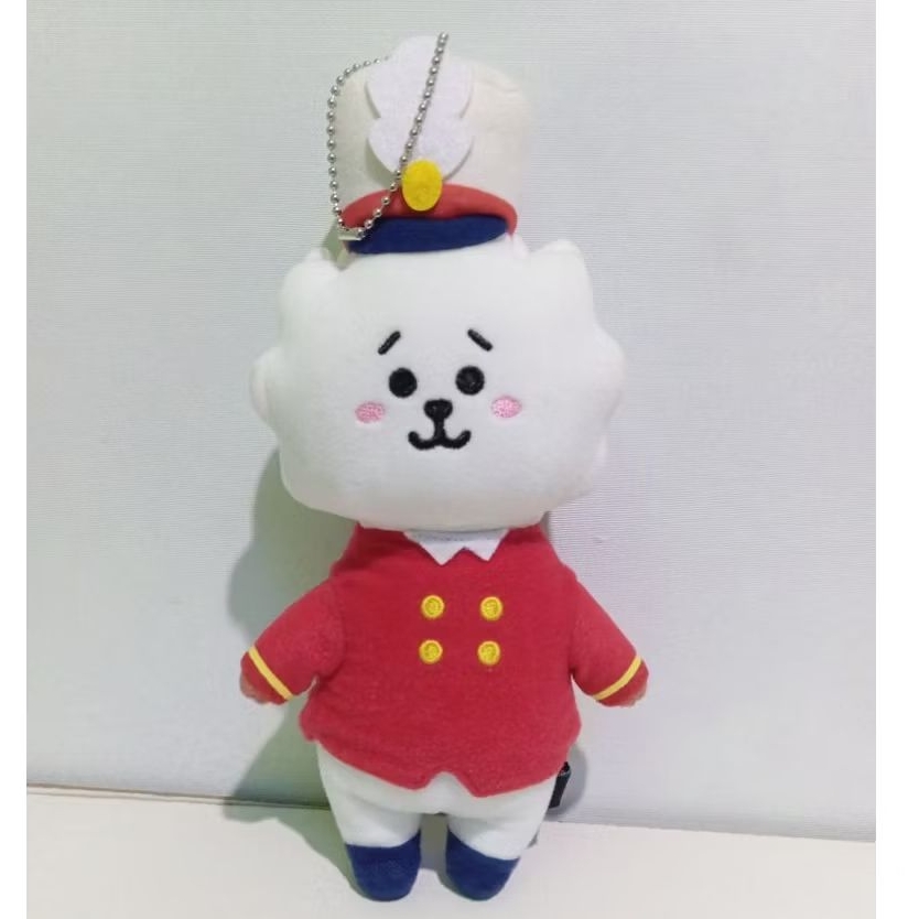 OFFICIAL BT21 RJ MINI DOLL BAGCHARM KEYRING KEYCHAIN