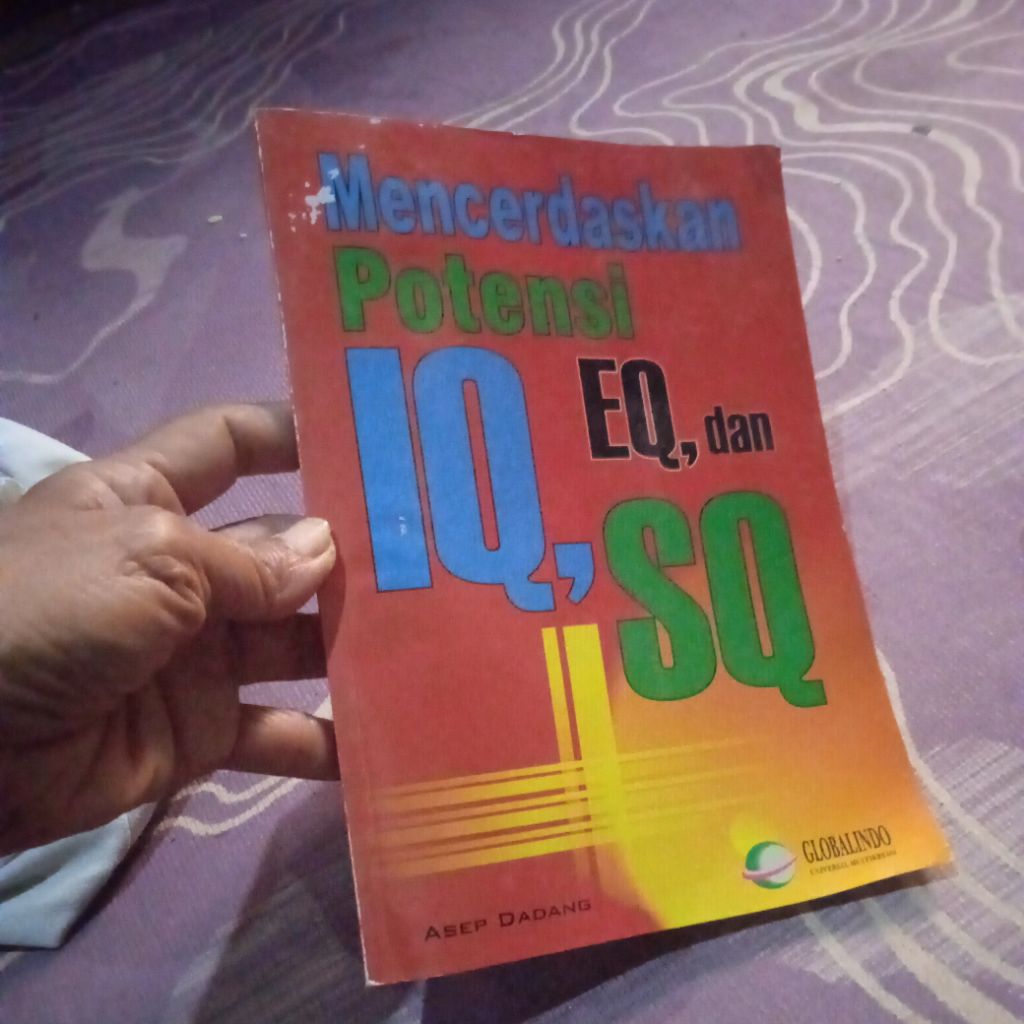 buku Mencerdaskan IQ, EQ dan SQ, buku original