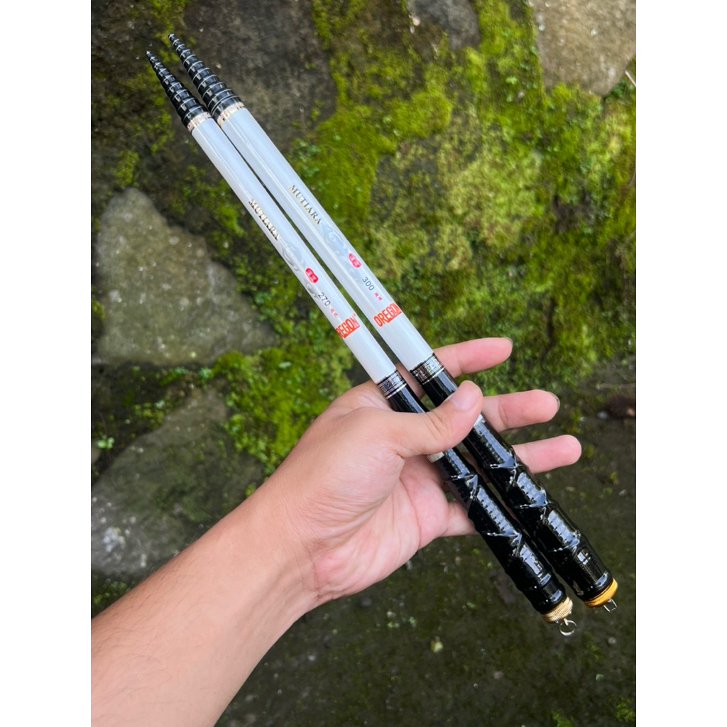 JORAN TEGEK CUSTOM OREGON MUTIARA/SILINCAH SET LURUS