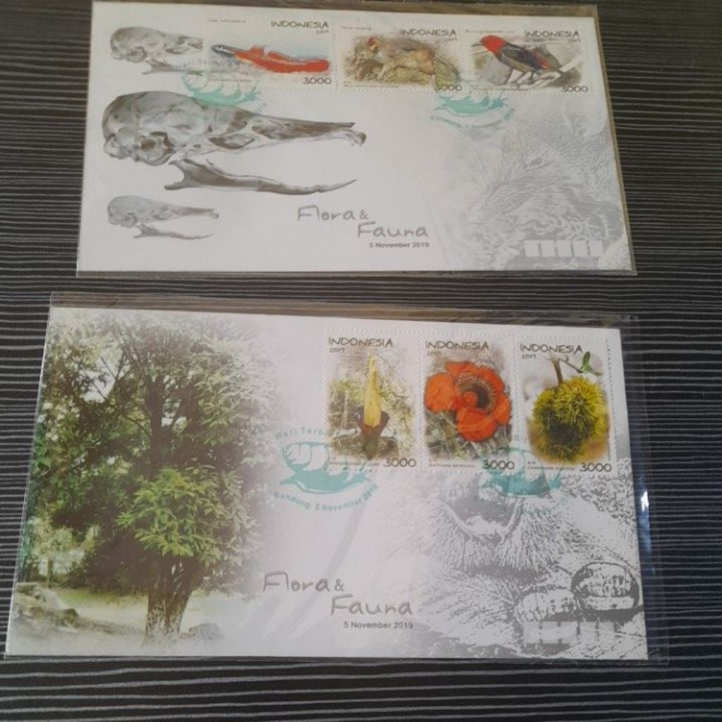 Set Lengkap (2 pcs) SHP Flora & Fauna 2019