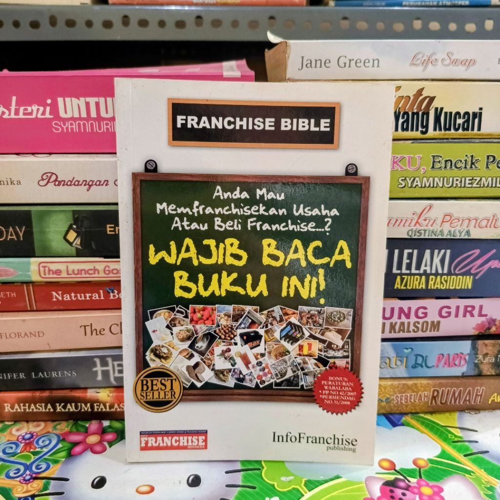 BUKU FRANCHISE BIBLE ANDA MAU FRANCHISE USAHA (ORIGINAL)