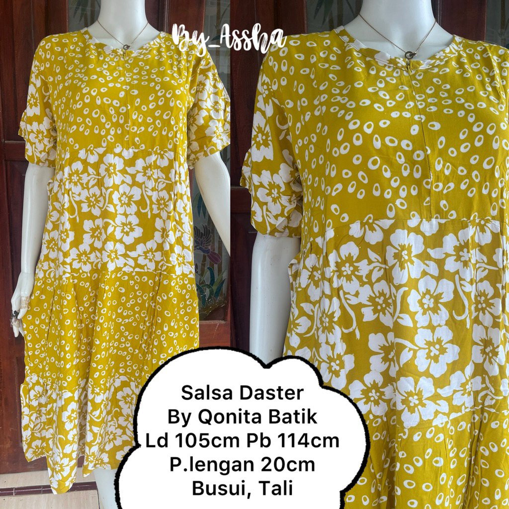 Daster Batik Qonita Pekalongan Salsa Busui
