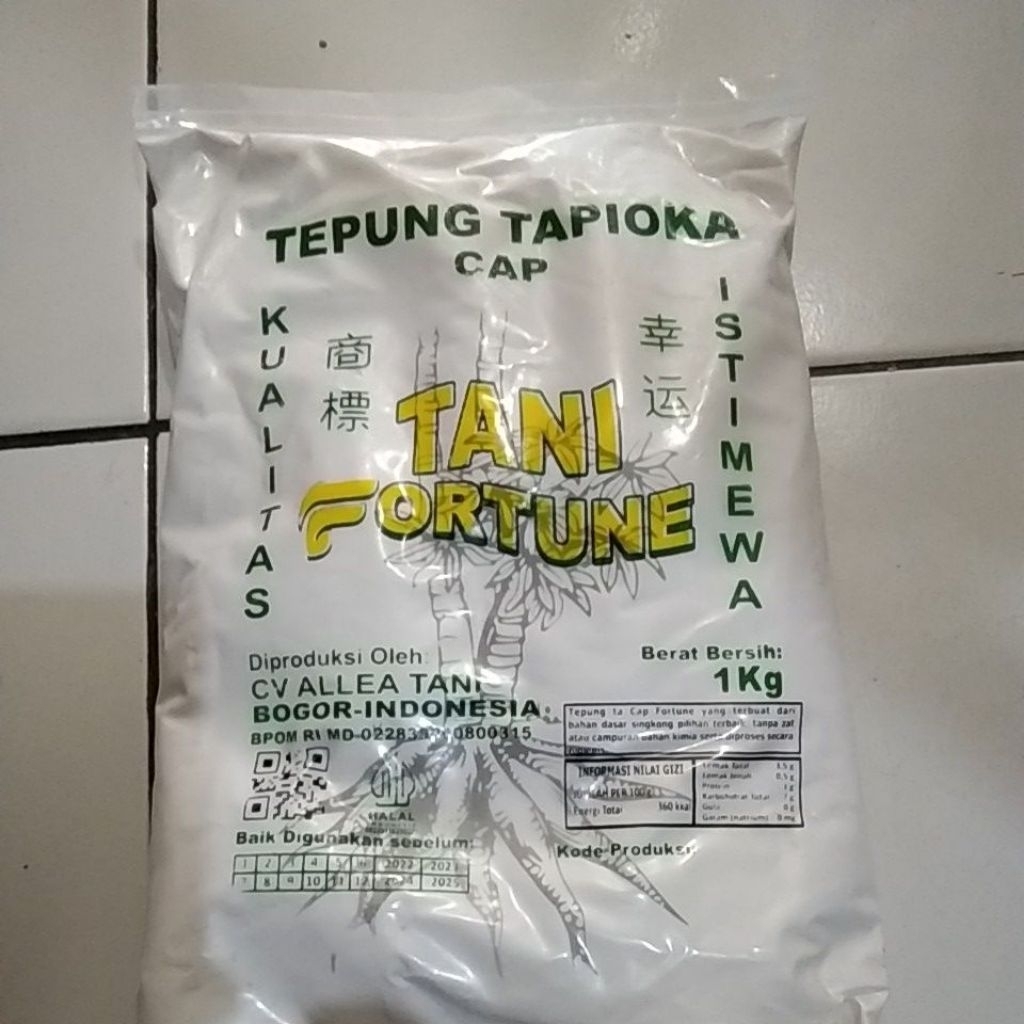 Tepung Tapioka / Sagu Tani 1Kg