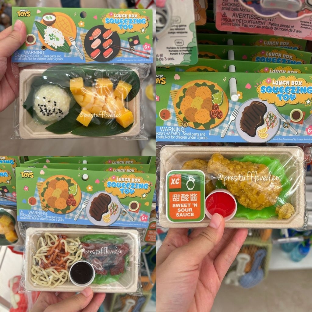 NEW Lunch Box Squeezing Toy Miniso | Mainan Squishy