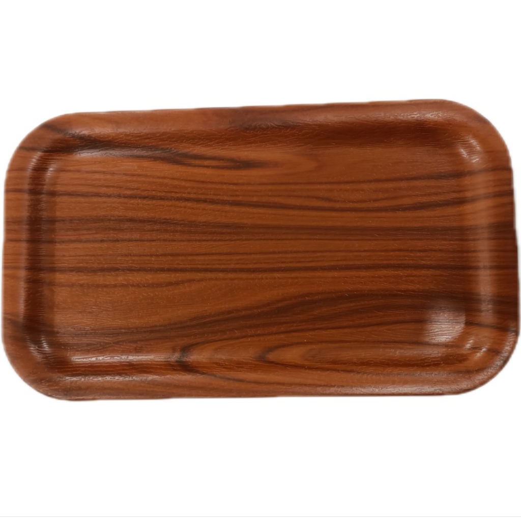 Nampan Bill/Nampan Nota Melamin Motif Kayu Uk 13,5x23,5 Cm