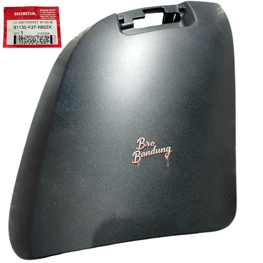 81130-K2F-N80ZK Cover Laci Assy Kiri Hitam Doff Scoopy K2F 2023-2024 ori original
