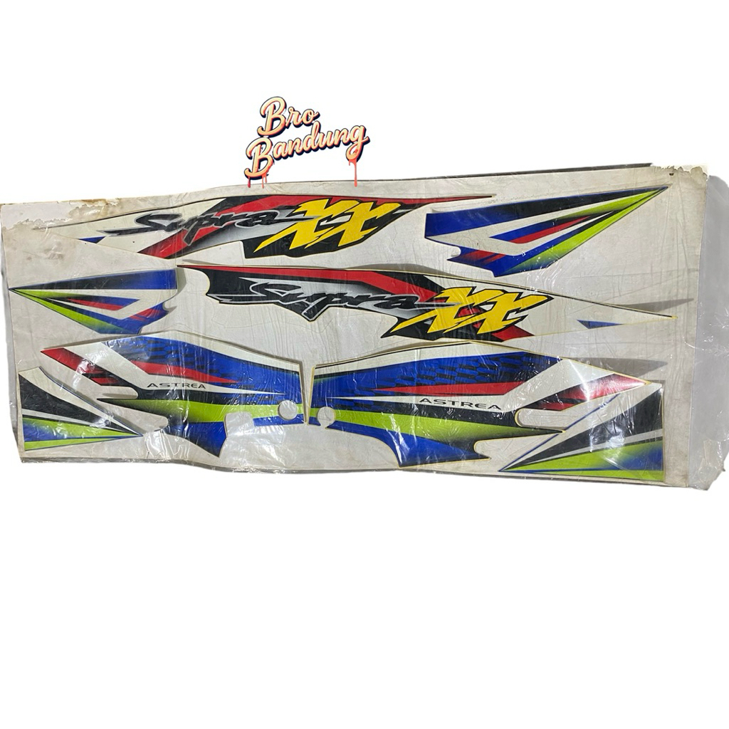 striping set honda supra xx 871x0-kev original ori AHM