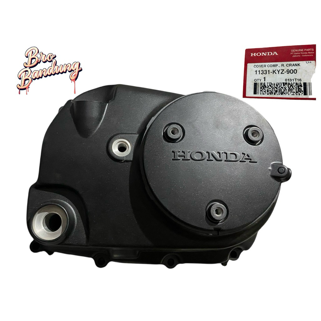 11331KYZ900 Bak Kopling / Klos Bak dcKalter Oli COVER CRANKCASE R  BAK Tutup Mesin Kanan Supra X 125