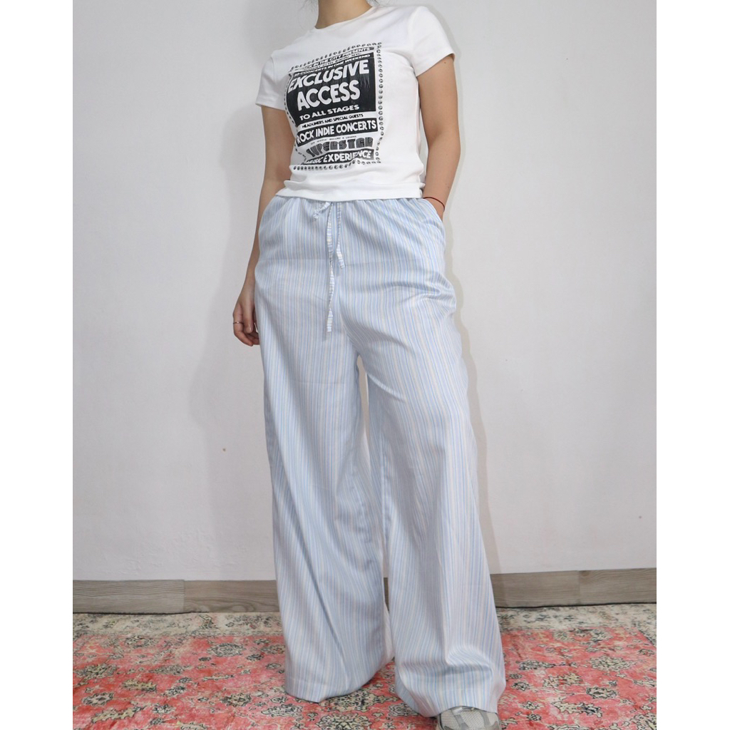 Loose Pants | Niigata Pants by Dalbe Essence | Celana Kulot | Straight Pants | Cozy Pants