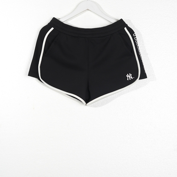 Celana MLB NY YANKEES LINE SIDE WHITE BLACK SHORT PANTS 100% ORIGINAL
