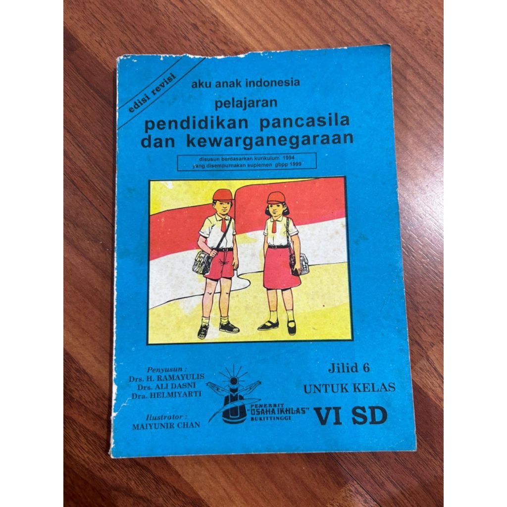 buku - Aku Anak Indonesia
Pelajaran

PENDIDIKAN PANCASILA DAN KEWARGANEGARAAN

KURIKULUM 1994 YANG D