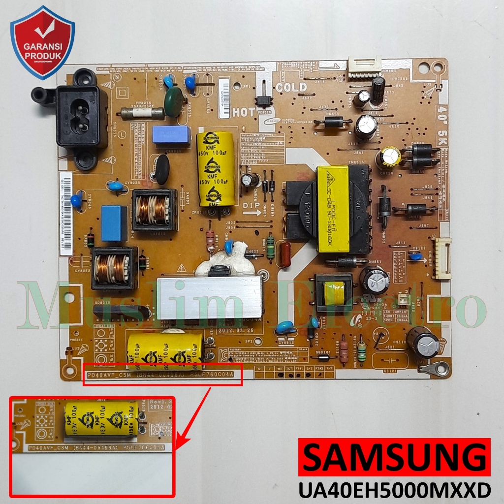 PSU LED TV Samsung UA40EH5000MXXD UA40EH5000M UA40EH5000 40EH5000